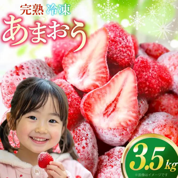 いちご 冷凍 完熟 あまおう 3.5kg いちご 【2027年発送先行受付】