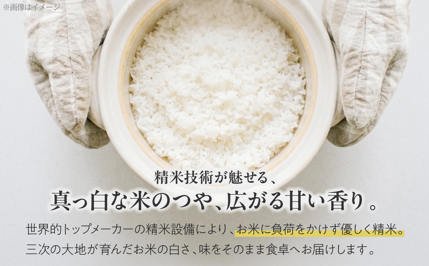 【全3回定期便】 広島県三次産こしひかり 5kg 三次市 / 食協株式会社 [APDK003]