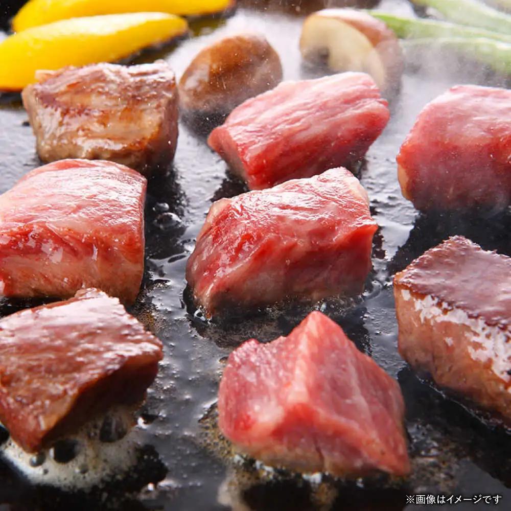 くまもと 黒毛和牛 和王 サイコロステーキ 約500g（約500g×1P）サイコロステーキ[AYBR034]