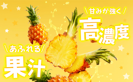 パイナップル ゴールドバレル 約6kg 4～8玉 パイン 果物 フルーツ 沖縄 西表島【TOK:iふぁーむ】配送不可：離島