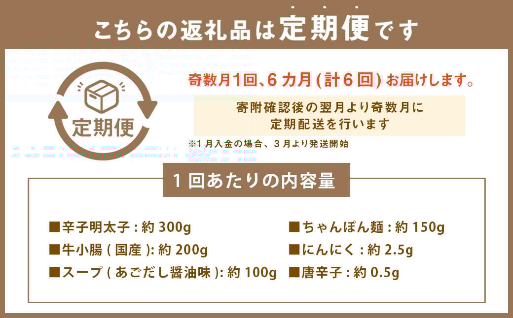 【定期便:年6回】【やまや】博多もつ鍋やまや　もつ鍋セット（醤油味）1-2人前とうちのめんたい300gの博多満喫セット 