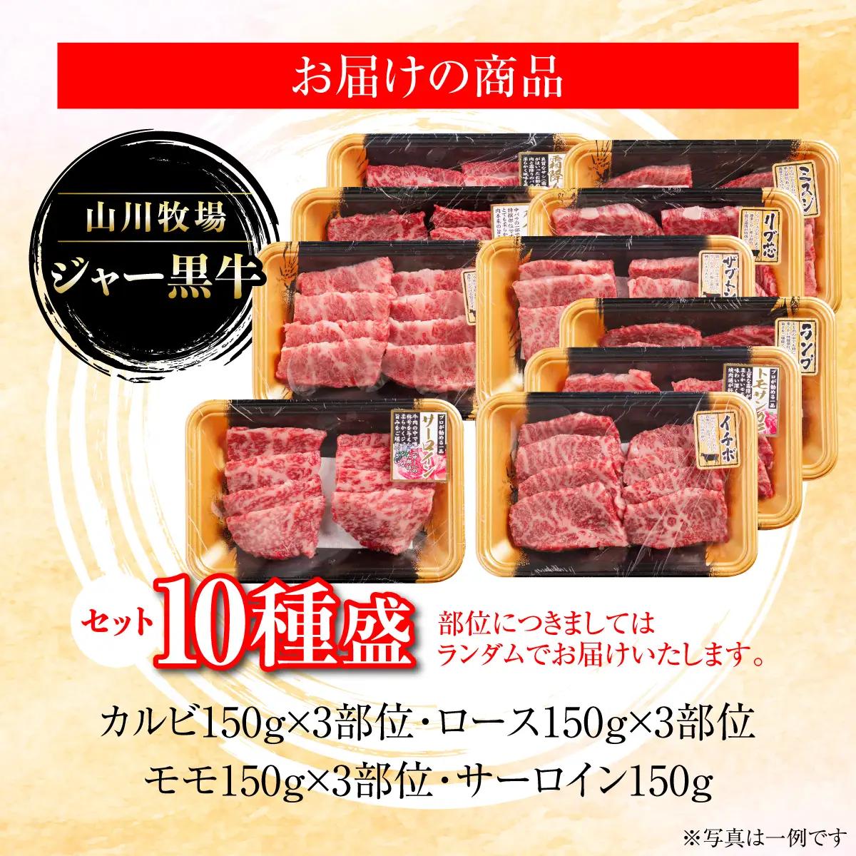 【セット】山川牧場ジャー黒牛10種盛 NAN015