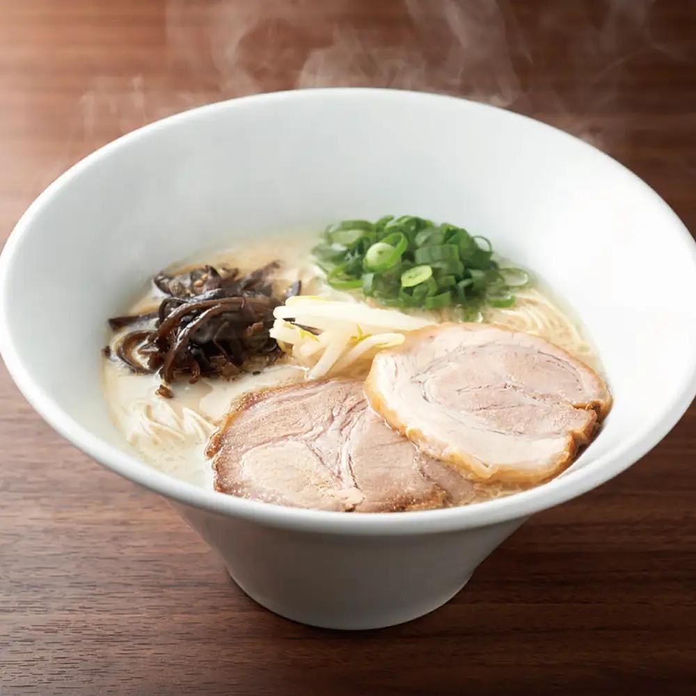 ラー麦使用「一風堂」とんこつラーメン 白丸合計８食【ホットもやしソース付き】 桂川町/博多漁師の里 [ADCA005] 