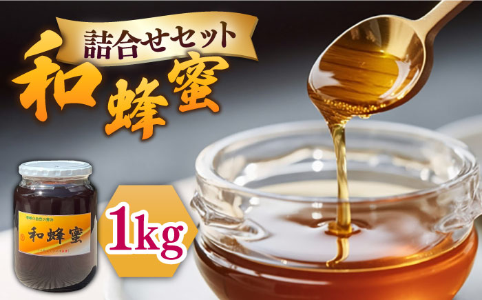 和蜂蜜（ニホンミツバチ）1kg 《壱岐市》【和蜂ファーム壱岐】[JDP008] ハチミツ 蜂蜜 はちみつ 日本ミツバチ 48000 48000円