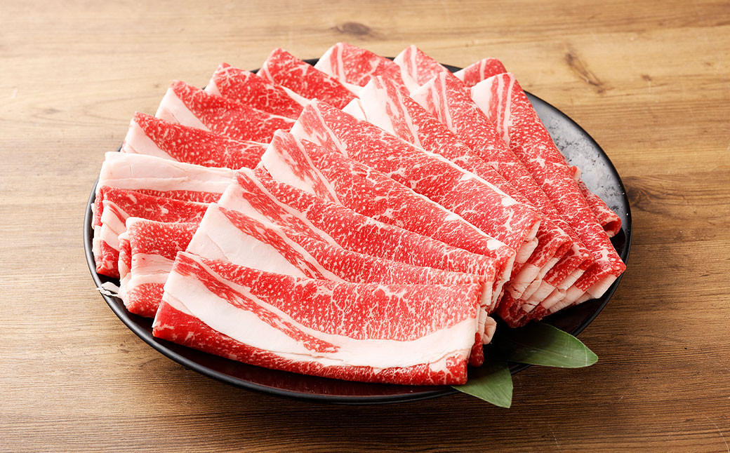【6ヶ月定期便】おおいた和牛すき焼き用 希少部位ブリスケスライス（すき焼きカルビ） 約1.2kg ×6回 計約7.2kg
