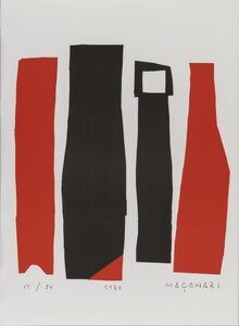 村井正誠【版画作品（エディションナンバー付）額装】ねこ Cat_0058-011-se7