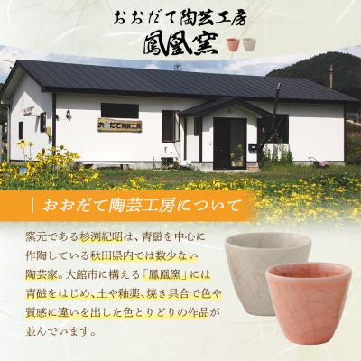 ふるさと納税 大館市 氷裂貫入釉ぐい呑み桐箱入り |  | 01