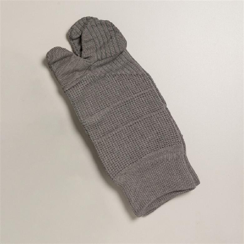 外反母趾対策くつ下 2足組　グレー25～26cm