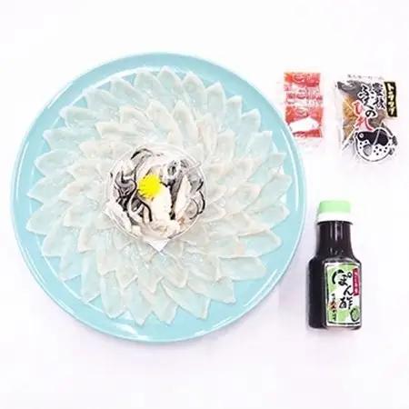 とらふぐ刺身セット(4～5人前)【大分水産】_魚介・海産物 ふぐ 鮮魚 フグ 河豚_【配送不可地域：離島】【1095871】