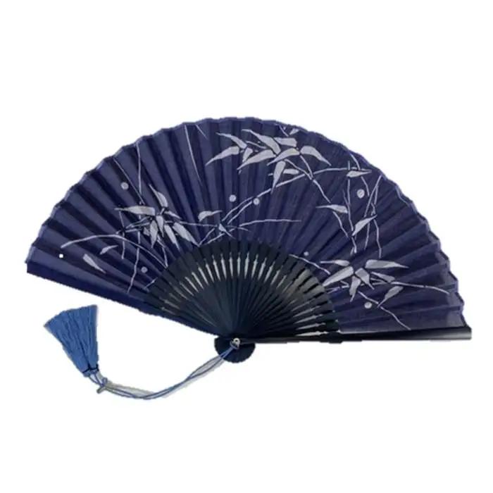扇子 阿波藍染 徳島伝統工芸 【笹】  | 扇子