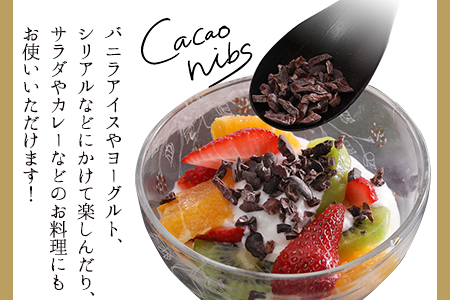 神の食べ物 カカオニブS 100g 石挽カカオissai 《30日以内に出荷予定(土日祝除く)》 岡山県 矢掛町 スーパーフード カカオ豆 スイーツ デザート