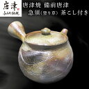 【ふるさと納税】唐津焼 備前唐津 急須(登り草) 茶こし付き 茶器 きゅうす 日本茶 緑茶 ティーポット 食器 ギフト「2024年 令和6年」