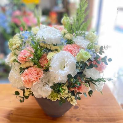 ふるさと納税 大刀洗町 季節の生花で彩るお供えアレンジメント〜偲ぶ〜 |  | 03