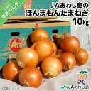 【ふるさと納税】JAあわじ島のほんまもんたまねぎ【10kg】中晩生種