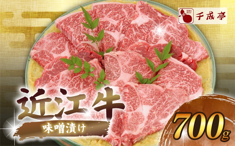 
            【近江牛】 味噌漬け 焼肉 700g 伝統 みそ漬け 味噌づけ 味噌漬け 焼肉用 焼き肉 焼き肉用 味付き 味噌 肉 牛肉 和牛 国産 冷凍 黒毛和牛 ブランド牛 日本三大和牛 国産牛 郷土料理 希少 クリスマス お歳暮 おすすめ 人気 彦根 滋賀 千成亭 
          
