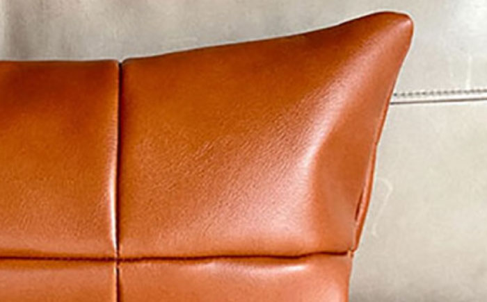 クッション KZ#436（ブラウン）PAW CUSHION （パウクッション）ナチュラルレザー製 クッション ソファー レザー 革 ファニチャー 家具 いす 椅子 人気 おすすめ 広島県福山市/株式会