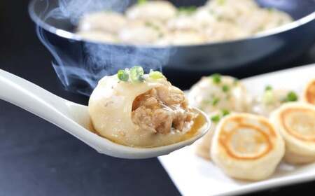 【全3回定期便】電子レンジで簡単 長崎成功胡椒餅 計18個 (6個×3回) + 長崎焼小籠包 計90個 (30個×3回) 【チャイデリカ】 ／ 焼小籠包 小籠包 点心 中華 雲仙うまか豚紅葉 長崎県 