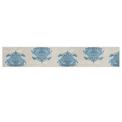 ふるさと納税 小野市 DECORMUSEE サミーラ キッチンマット 45×270cm ブルーグレー