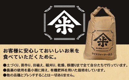 【3ヶ月定期便】【射水市】【ライスファーマー山上】【農家直送】【射水の美味しいお米】R8年産コシヒカリ5kg【精米】 ※2026年10月上旬～10月下旬頃に順次発送予定 ※離島への配送不可
