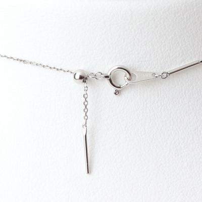 ふるさと納税 山梨市 K18WGあこや真珠7.5-8.0mmオメガタイプスルーネックレス |  | 03