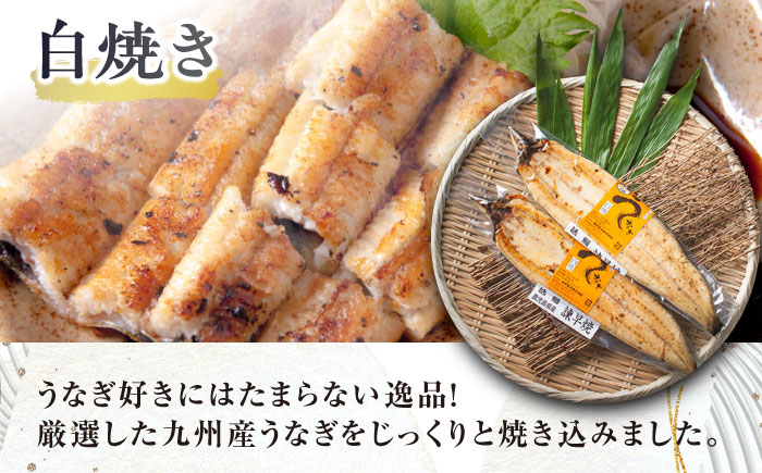 ＜諫早淡水＞うなぎ白焼き6尾 / うなぎ ウナギ 鰻 白焼き 白焼 しらやき 冷凍 丑の日 土用の丑の日 国産 小分け / 諫早市 / 活うなぎ問屋 諫早淡水 [AHAT013]