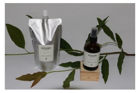 匂辛夷フローラルウオーター セット 100ml+500ml 〈丹波市産〉 化粧水 アロマ