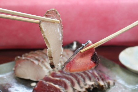 逸品☆藁の香ばしさ!ブリ・カツオ藁焼きたたき食べ比べセット