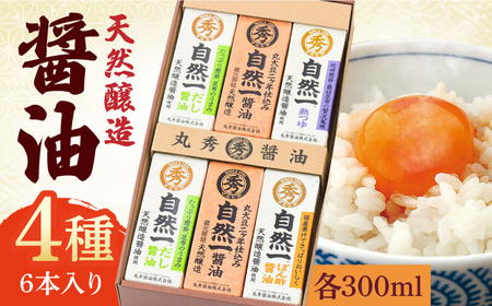 天然醸造で作った醤油の詰め合わせ / 佐賀県 / 丸秀醤油株式会社 [41AAAK003]