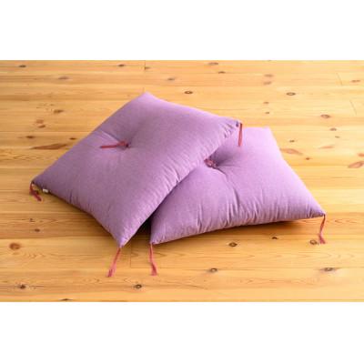 ふるさと納税 天理市 ローズパープル座布団55×59(銘仙版)2枚セット |  | 03