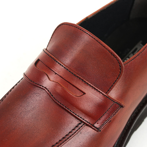 0288 カジュアルシューズ ローファー 3Eウィズ　BROWN（ブラウン）　メンズ ファッション 靴 シューズ 本革　25.0cm?27.5cm BN003 26.0cm