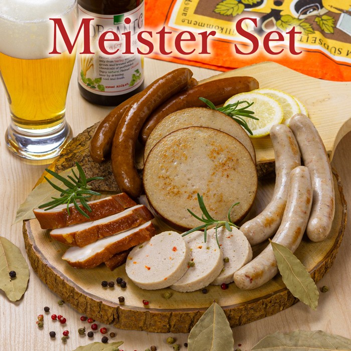 
                  18-12_Meister Set（マイスターセット）（冷凍）｜ 5種類 詰め合わせ 無添加 ハム ロースハム ソーセージ スモークチキン 焼豚 豚肉 添加物不使用 ポーク  お歳暮 サイトウハム SAITOHAM 国際コンテスト受賞 お取り寄せ グルメ 愛知 愛知県
                