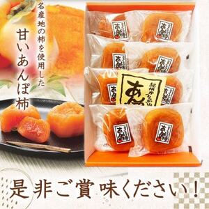 紀州かつらぎ山のあんぽ柿　化粧箱入　約500g【1216823】