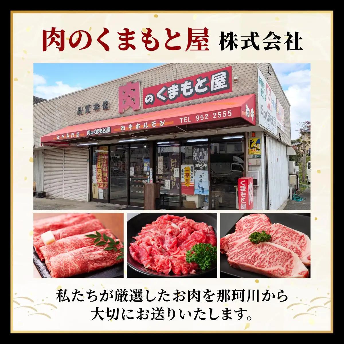  博多和牛 牛肉 焼肉 ロース 500g【肉のくまもと屋】