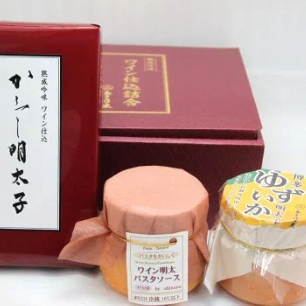 【ふるさと納税】博多ワイン仕込詰め合わせ「あき乃家人気セットA」 | 魚卵 魚介類 水産 食品 人気 おすすめ 送料無料