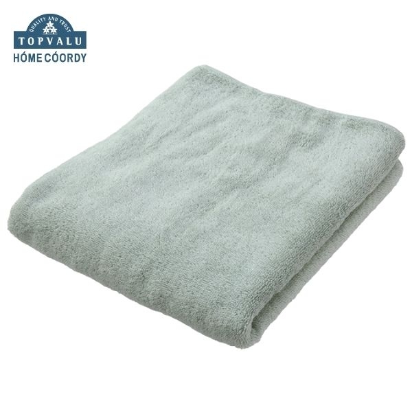 
            ホームコーディ 肌ざわりが選べるカラータオル バスタオル やわらか グリーン×2 [№5346-1715]
          