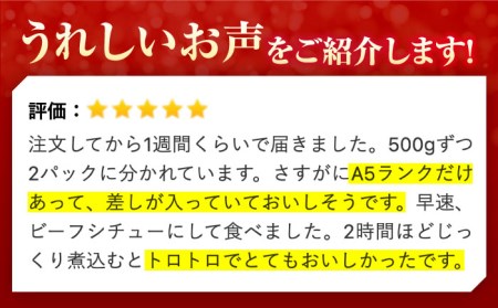 【全3回定期便】＜ボリュームたっぷり＞佐賀牛A5ランクすじ肉 1kg 吉野ヶ里町 /meat shop FUKU A5等級 黒毛和牛 国産 佐賀県産 1000g 煮込み おでん[FCX011]