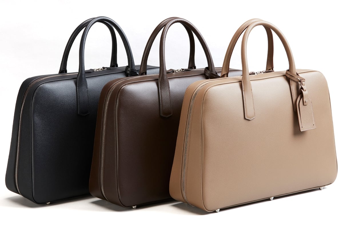 
            ゲント・メディア スリムオーバーナイト(B4サイズ2気室：仕切り取り外し可)【1123-3-ECF】｜革製品 レザー 国産 [1019-1022]
          