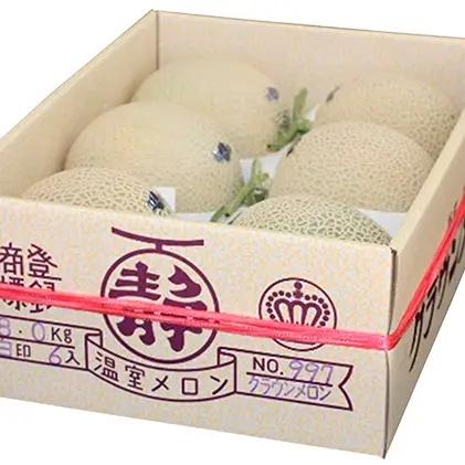 クラウンメロン 白等級 6玉 果物 フルーツ デザート メロン