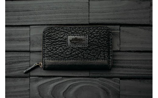 
                  【cafooca /カフーカ】コインケース(BLACK/RED）   I  コインケース レザー  小銭入れ 革小物 コンパクト ギフト  沖縄県 南城市
                