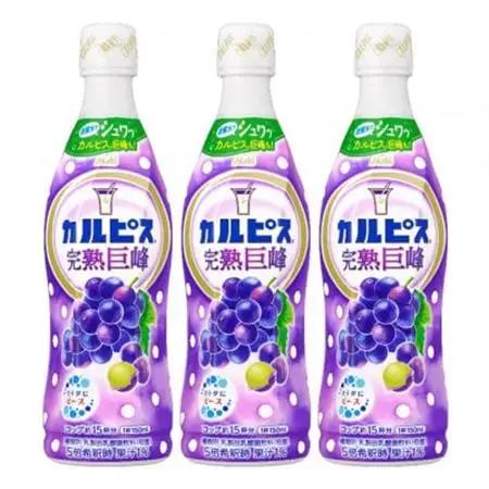 「カルピス(R) 完熟巨峰」プラスチックボトル 470ml×12本_飲料・ドリンク  ジュース _【1604076】