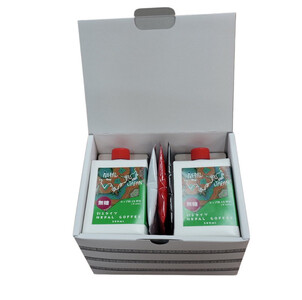 割るタイプ NEPAL COFFEE×2 (オリジナル+無糖)+ネパールドリップパック3包セット 白赤黒※ギフトボックス