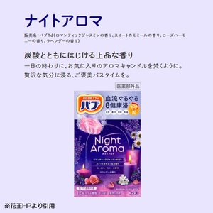 SC0523　花王バブ ナイトアロマ 12錠入×12箱