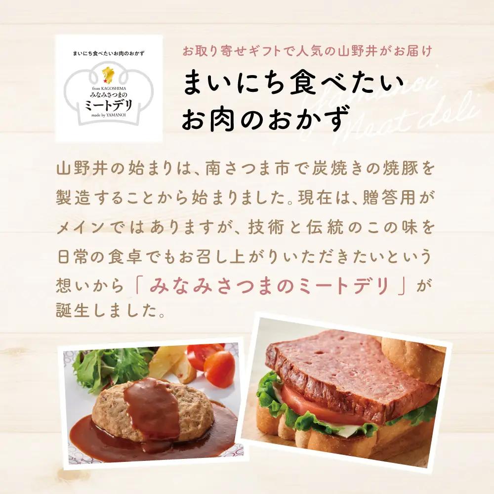 炭で焼いた焼豚 180g×4本［みなみさつまのミートデリ］ 豚肉 モモ肉 炭焼き おかず 惣菜 焼き豚 お取り寄せ グルメ おつまみ 肴 冷蔵 鹿児島 南さつま