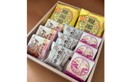 栄久堂吉宗　四條畷銘菓詰合せ6(畷御殿2個 楠公もなか3個 楠公の里3個 楠木正行まんじゅう3個)【1653586】