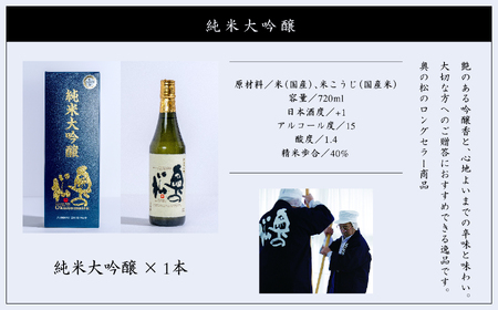  奥の松酒造 純米大吟醸 720ml×1本【道の駅 安達】