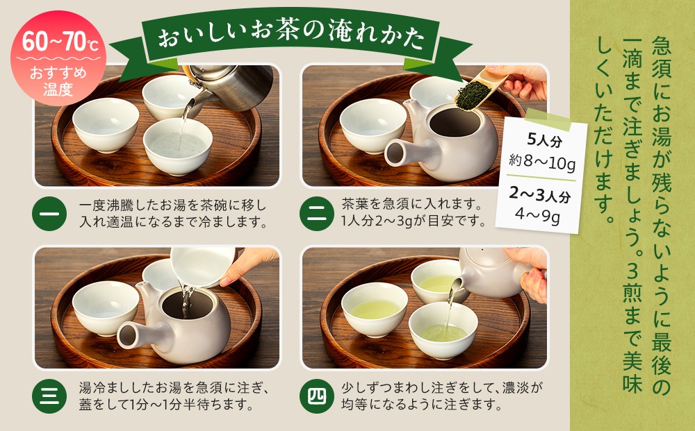 相藤園オリジナル　川根茶「里の詩」満足セット