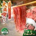 【ふるさと納税】【全3回定期便】すき焼き・しゃぶしゃぶ大満喫セット 850g ( 佐賀牛 A5 モモ スライス 500g 豚ロース スライス 350g ) 【肉の三栄】 [HAA066]