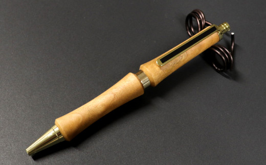 C-1166 ハンドメイドボールペン（ノック式）桜 1本