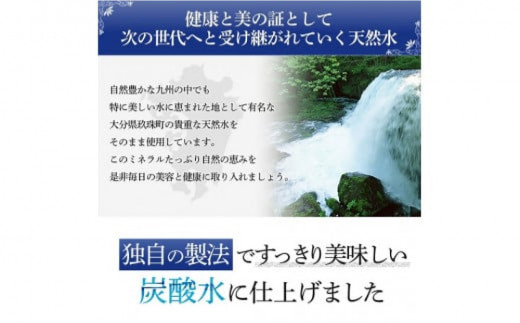 biora天然シリカ炭酸水 500ml×24本×6回 炭酸水 シリカ ミネラル 美容 飲料水 軟水 天然水 大分県 玖珠町 健康 九州 採水 防災 備蓄 定期便 500ml 72mg/l 硬度43.1
