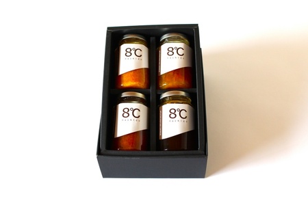 ジャム フルーツ 低糖 / 完熟フルーツの低糖ジャム　4種セット【kmf008】